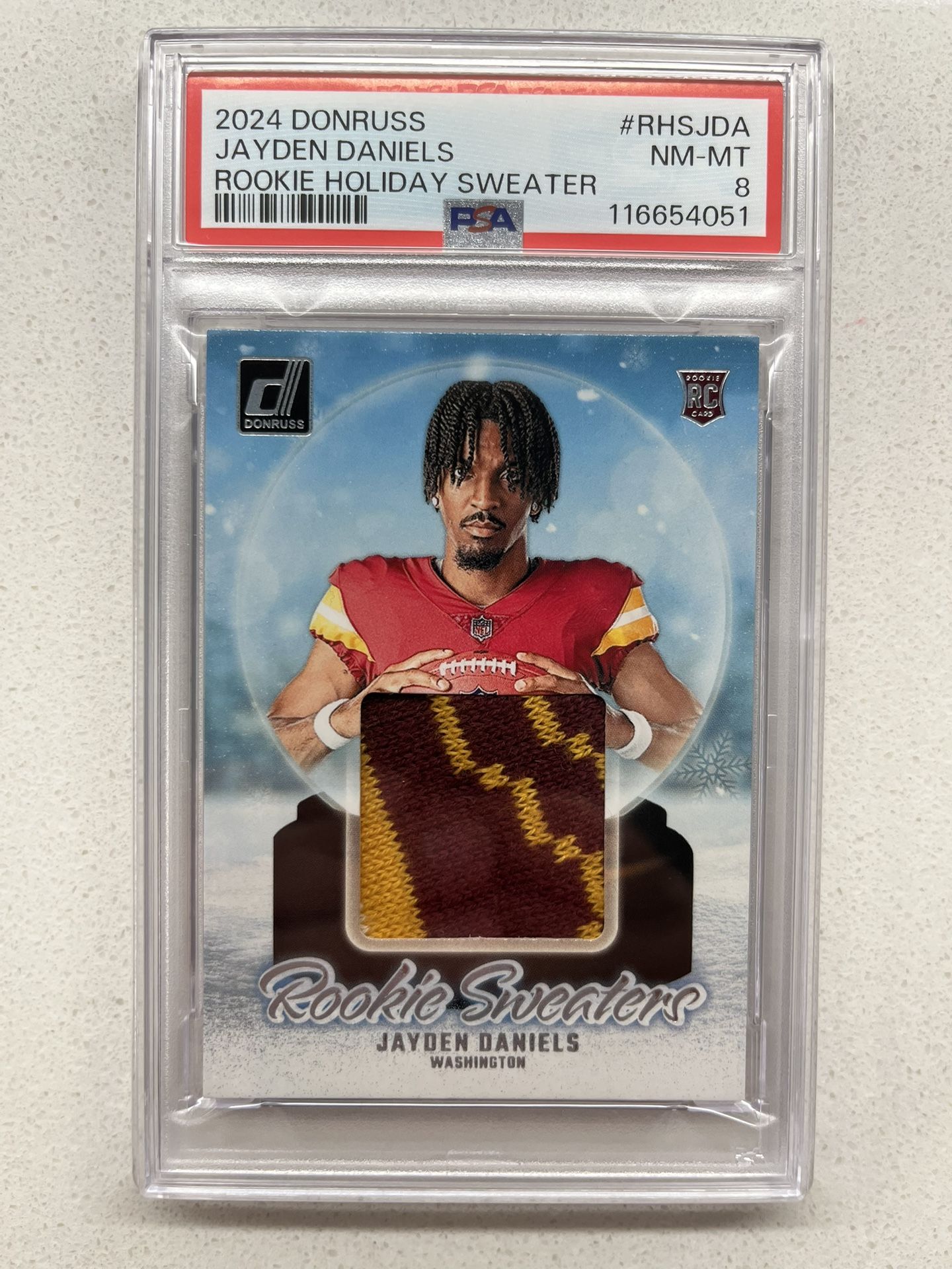 Jaylen Daniels Rookie football card