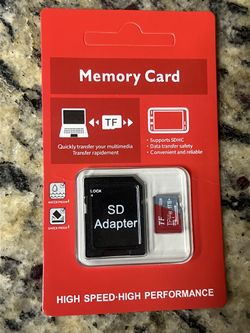 1TB Memory Cards $20 Each 