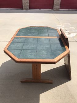 Oak Kitchen Table No Chairs