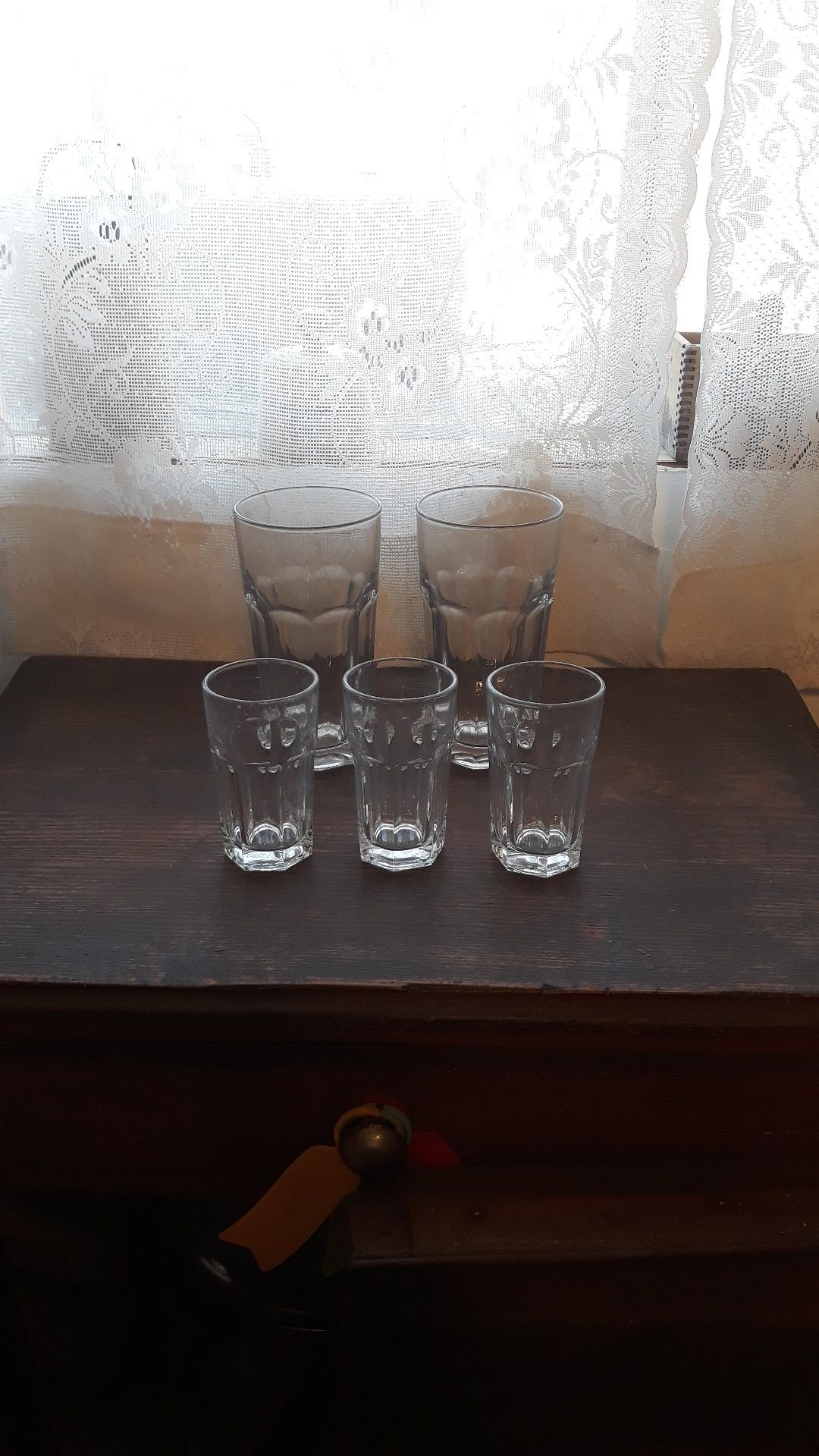 Libbey glasses set of five cups