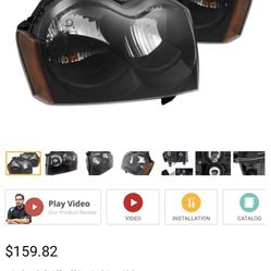 06-07 Srt8 Jeep Headlights 