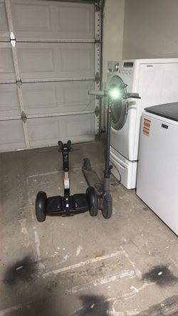 Electric Scooter and Self-Balancing Scooter Bundle