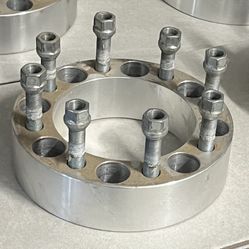 2 Inch Wheel Spacers Like New 8x6.5 Ram 2500