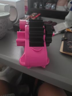 Pink and Black Tape Dispenser