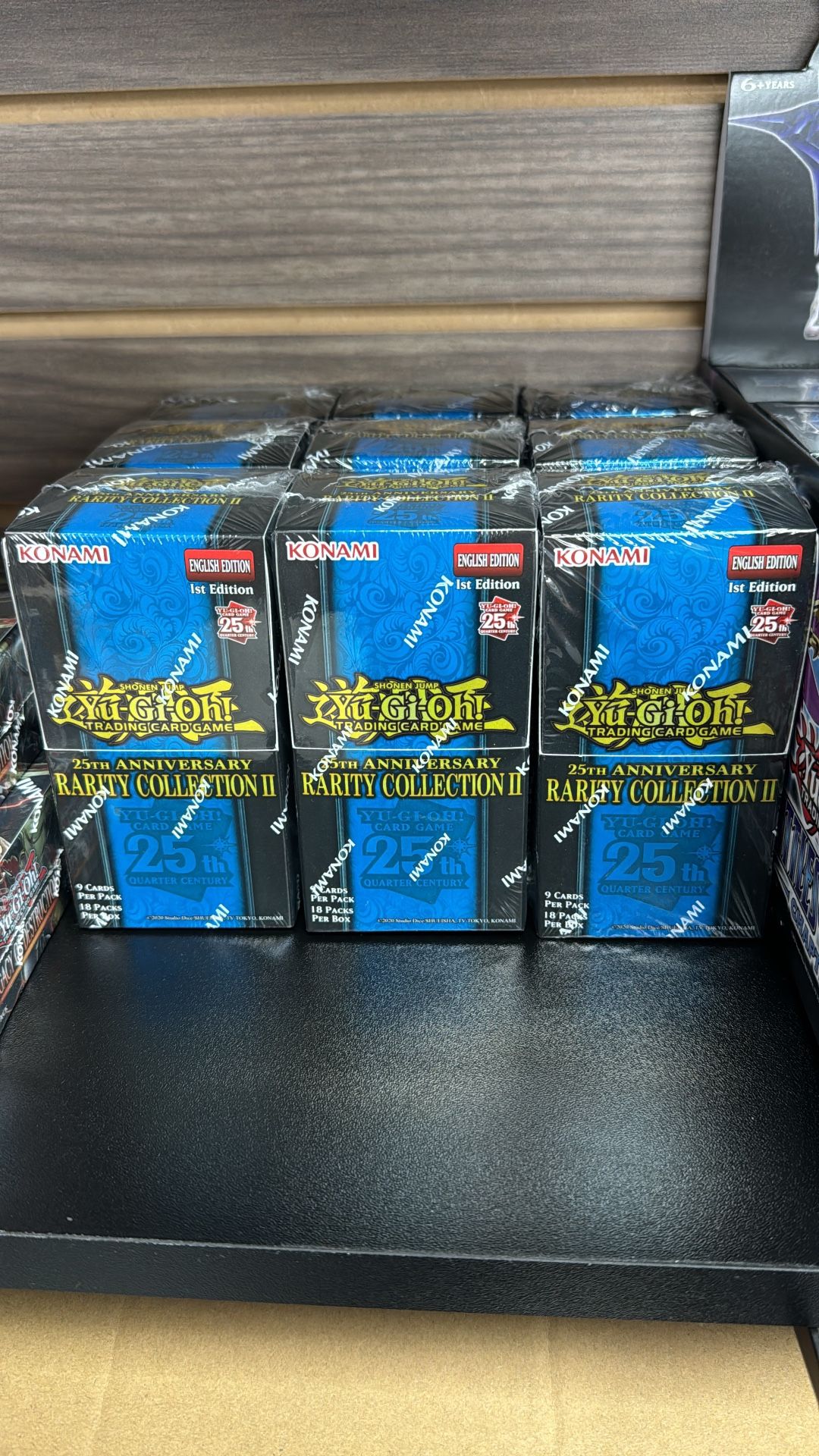 25th anniversary rarity collection 2 booster box Amazon.com: KONAMI YU-GI-OH CCG: Booster Box: 25TH Anniversary: Rarity  Collection 2 (18 Packs) : Toys & Games