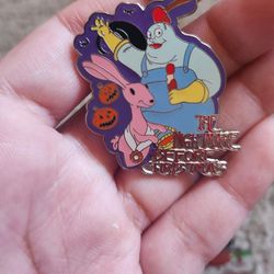 Nightmare Before Christmas Behemoth Pink Easter Bunny Surprise Disney Pin