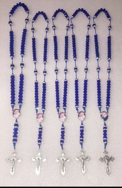 Memorial Rosary’s/ Handmade Rosary’s With Picture /rosarios De Memoria 