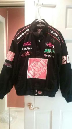 Tony Stewart autographed Home Depot Racing Jacket
