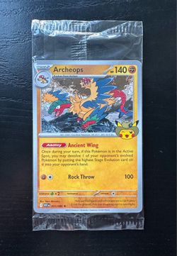 Archeops Pokemon Card