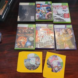 8 XBox 360 Games