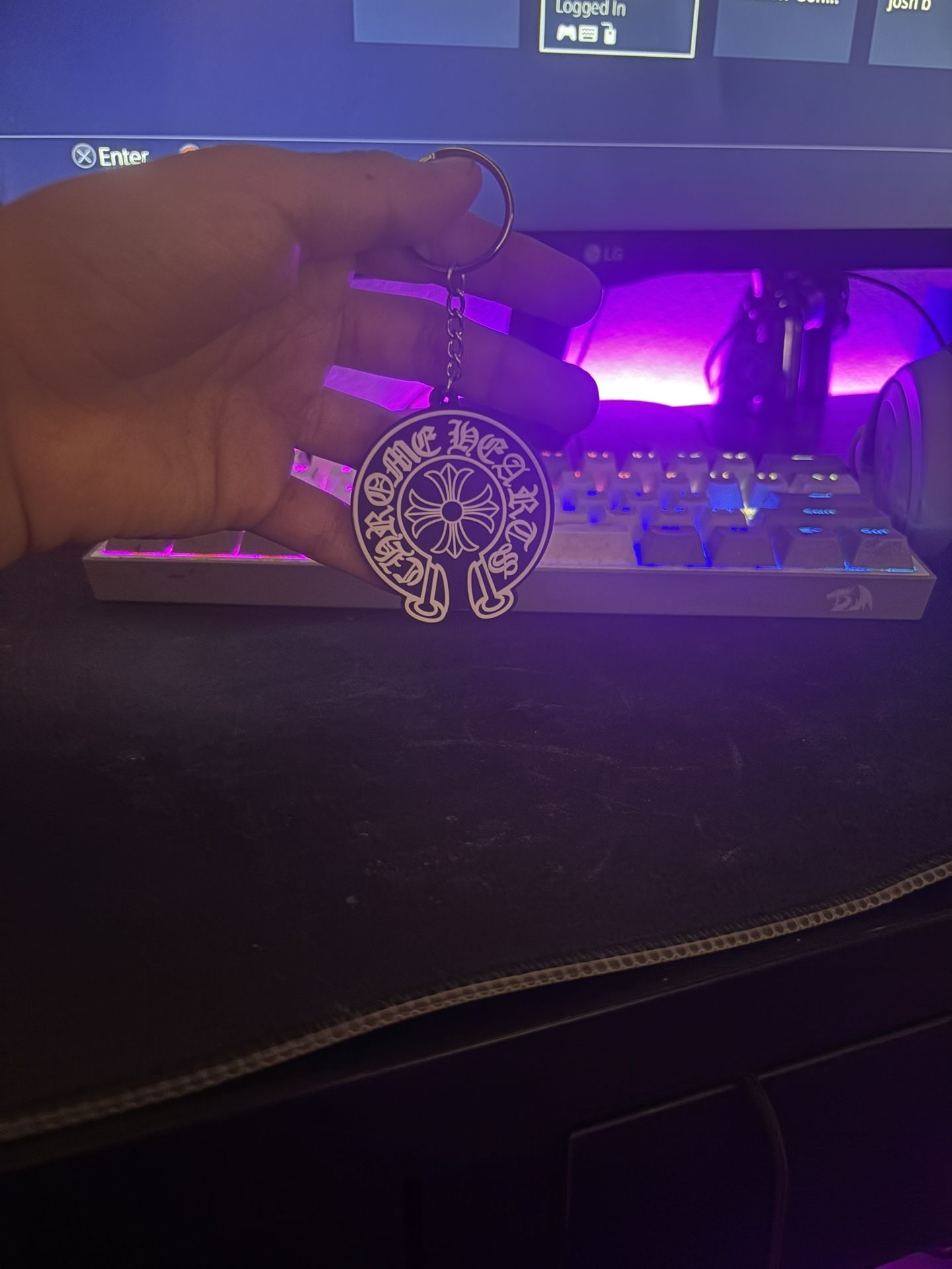 Chrome Hearts Keychain 