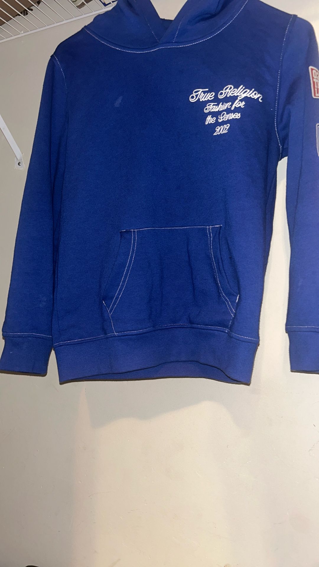 True religion Hoodie Blue