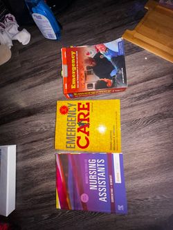 Emergency Care & Nursing Assistants Textbook Lot