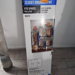 Adjustable Closet Organizer Kit  $65