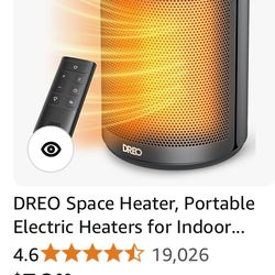 Portable heater digital comes with remote brand new for them cold nights