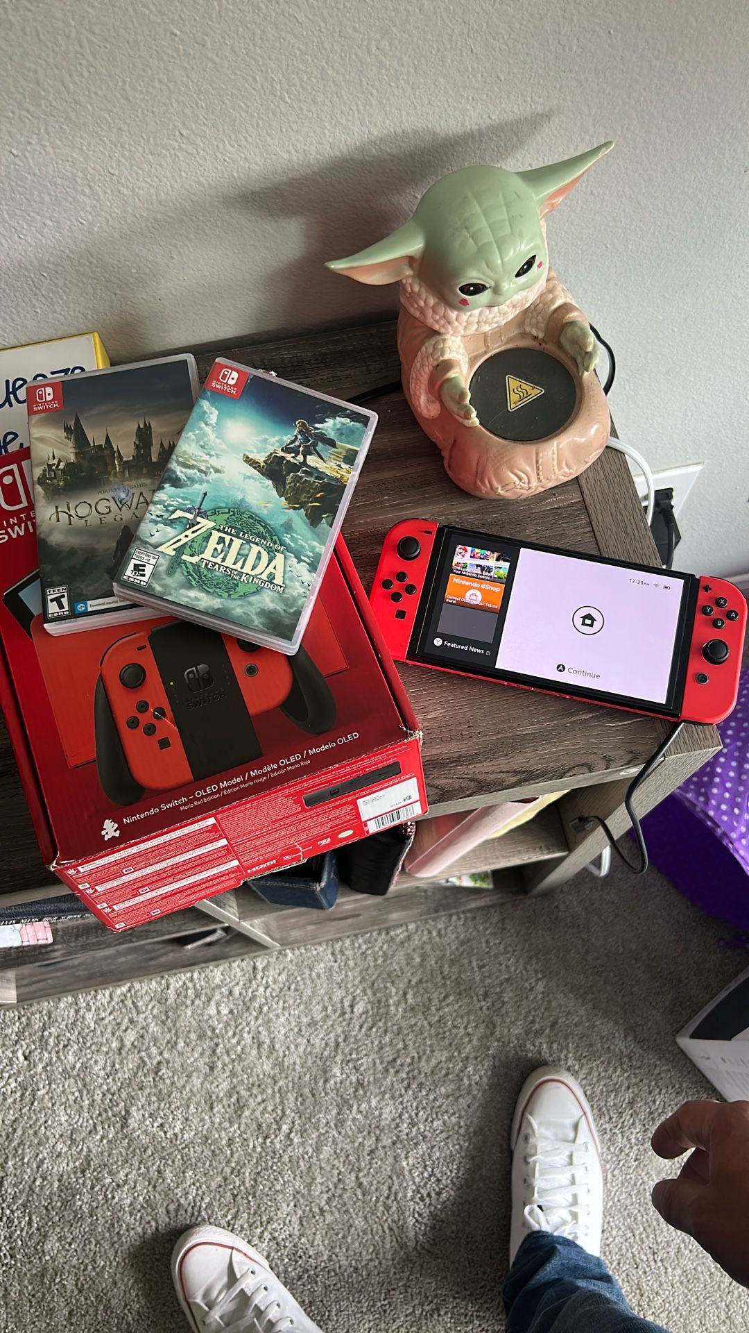 Nintendo Switch Mario Red Edition Oled