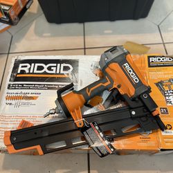 Ridgid Pneumatic 21-Degree 3-1/2 in. Round Head Framing Nailer