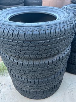 245/70R17 Set of 4 Tires Like New Tread Perfect Condition!