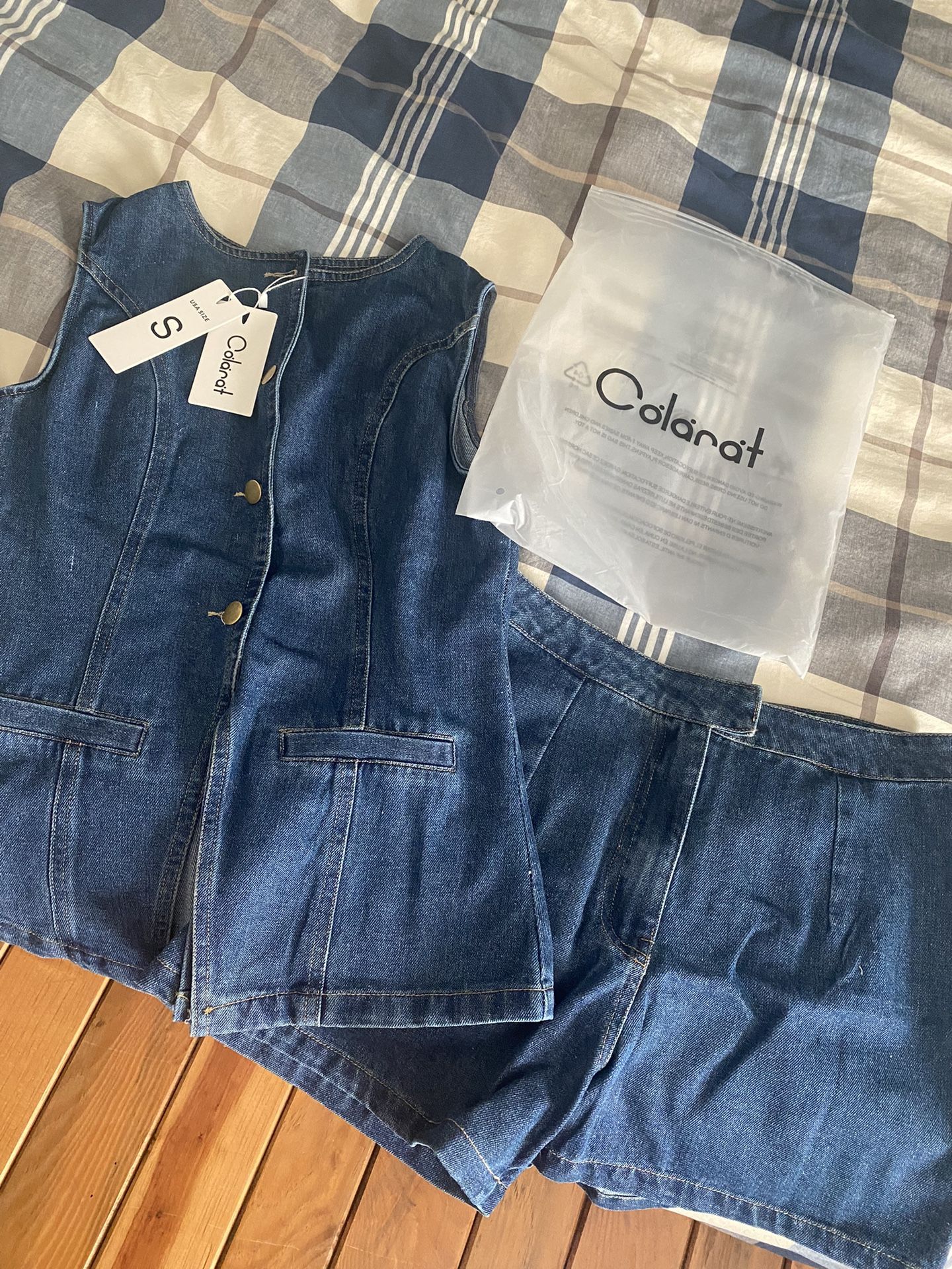 2 Piece Denim outfit