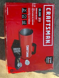 Craftsman Propane heater