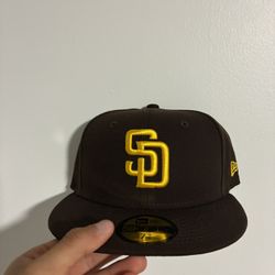 San Diego Padres Fitted Hat 7 1/4