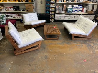 Sherwood Teak 4- Piece Patio Set