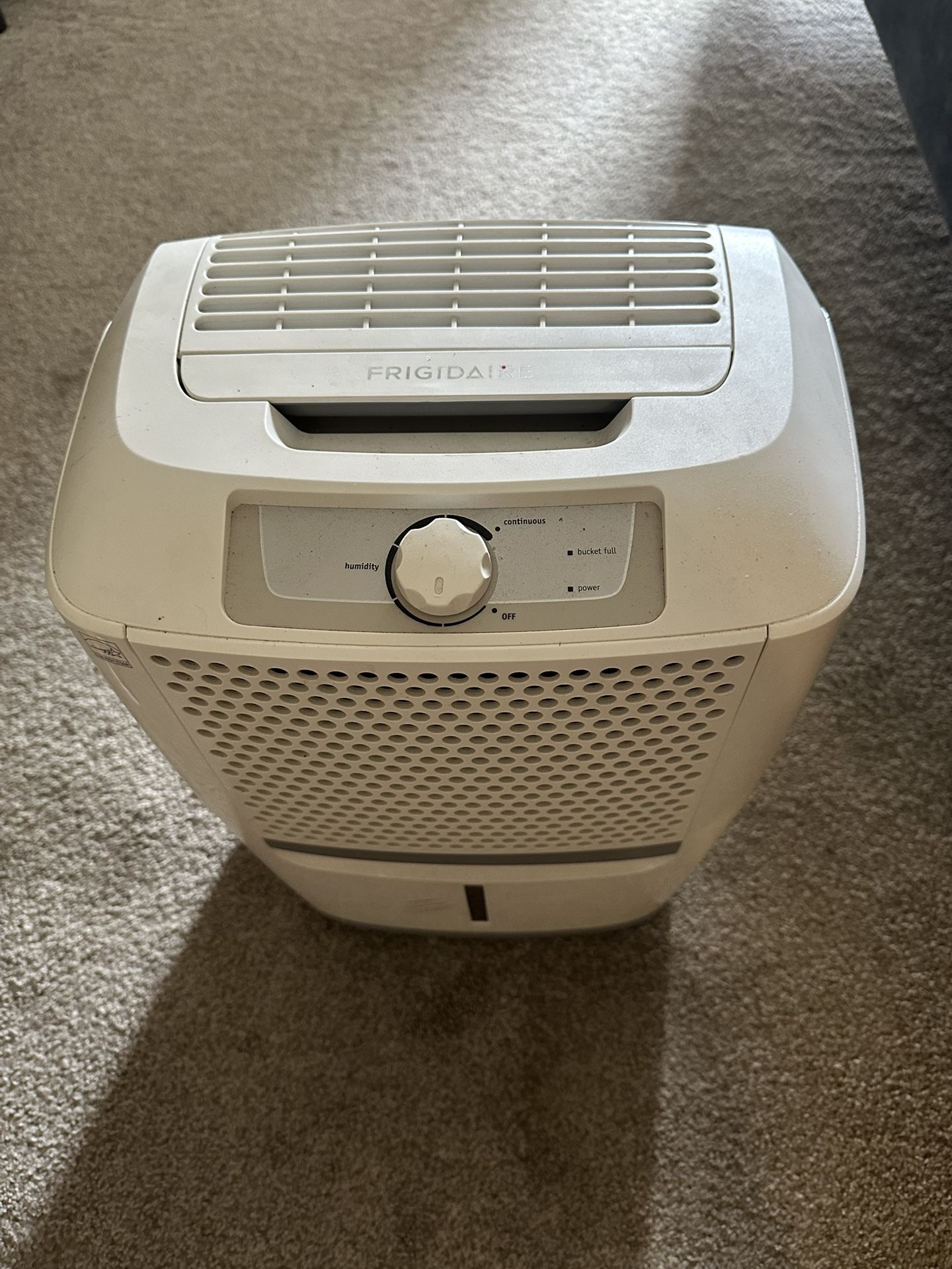 Dehumidifier Frigidaire