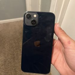 iPhone 13 black 128  gb with  unlocked