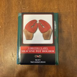Lobster Claw Silicone Pot Holders