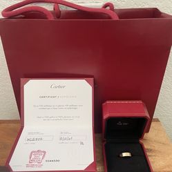 Cartier Love Ring 