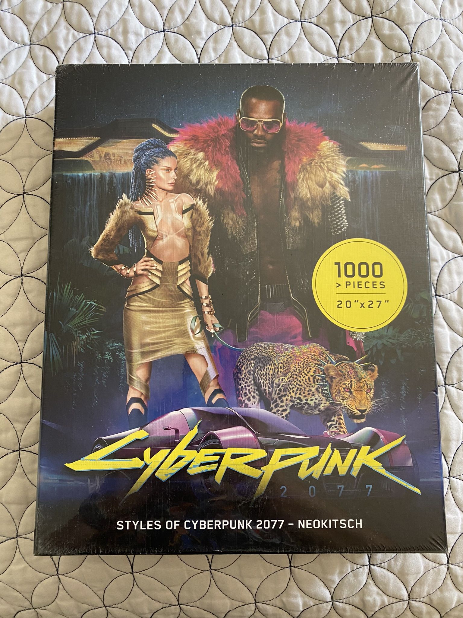 Cyberpunk 2077 Neokitsch 1000 Piece Puzzle