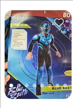 Halloween blue beetle