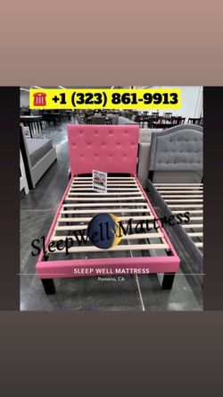 Twin size bed frame only