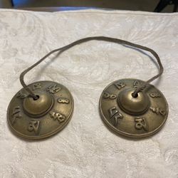 Tibetan Tingsha bells for meditation. 