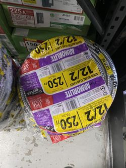 12/2 250ft Mc Cable Wire