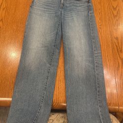 The Baggy Lucky Brand Jeans Size 25 Regular In The (Color ) Top Notch Wash and  The Baggy Lucky Brand Jeans Size 25 Regular (color) Gone Rogue Wash 