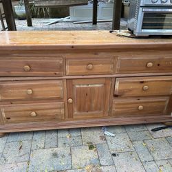 Wood Dresser