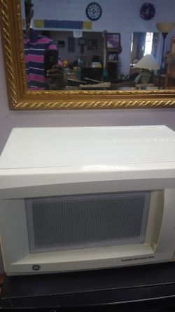 White microwave