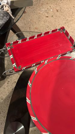 Christmas Cake Stand And Serving Platter