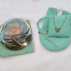 Tiffany & Company Antique Mirror And Necklace "Lot"