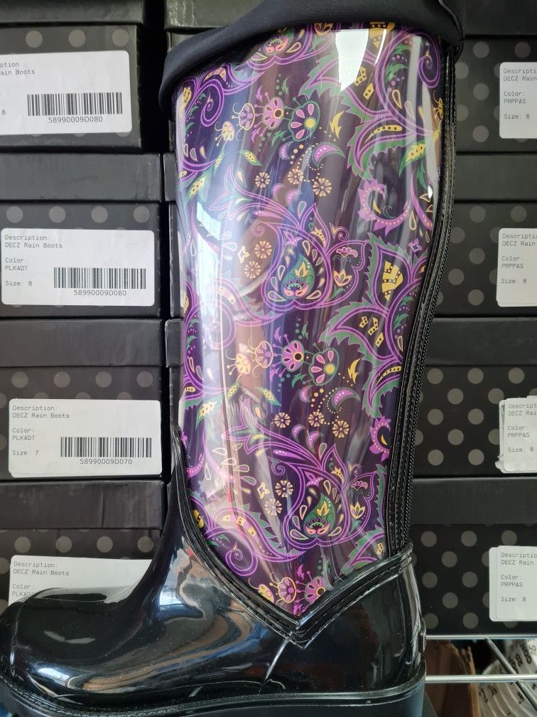 DECZ CUSTOMIZABLE RAIN BOOT