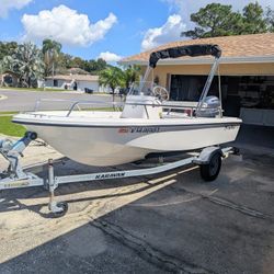 2020 Edgewater 158cs low Hours Garage Kept