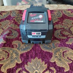 Milwaukee Red Lithium  M18 Xc6.0$90