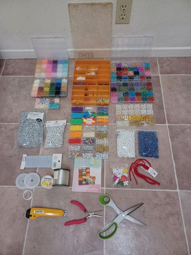 Beads and Jewelry Making Supplies - Price Includes All