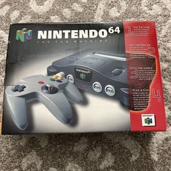 Nintendo 64 Console In Box 