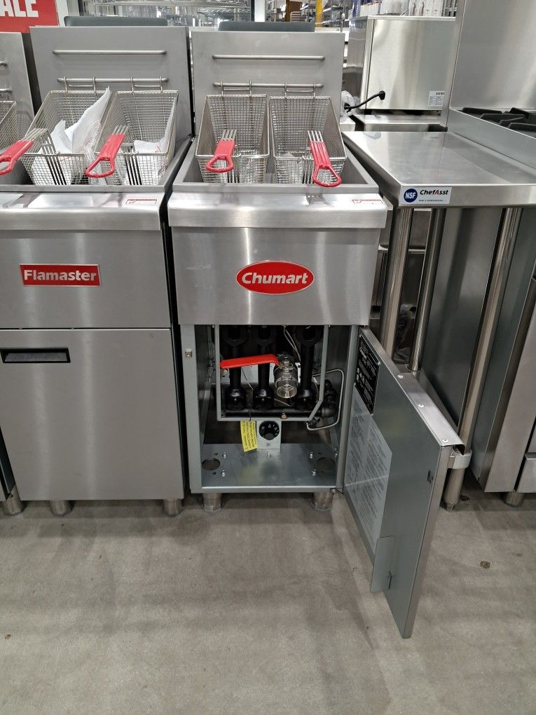 15" Deep Fryers Freidoras Español 40lbs NSF Certified Warranty