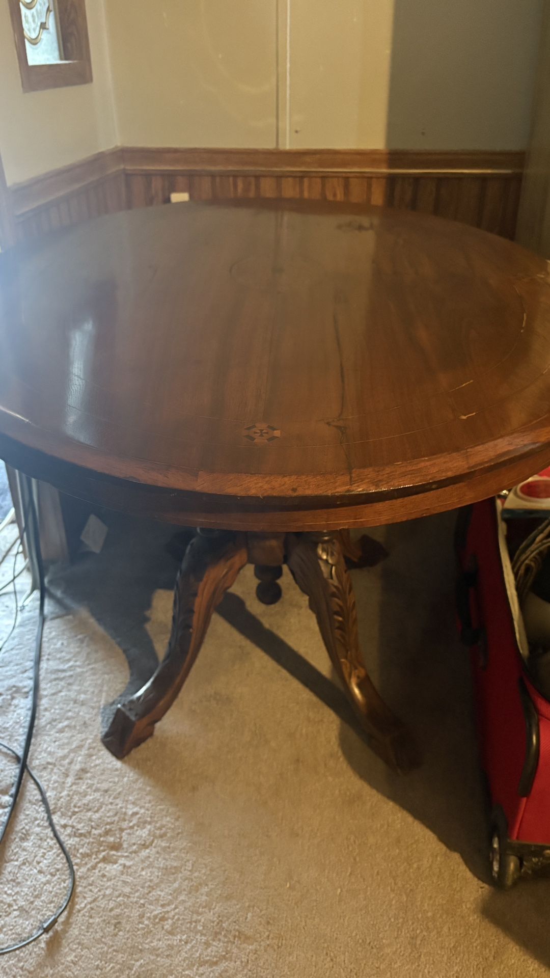 Antique Lift Top Table