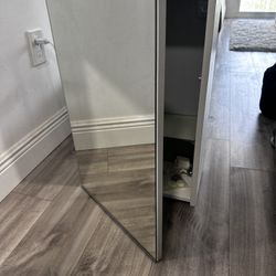 LILLÅNGEN Mirror cabinet with 1 door white Vanity