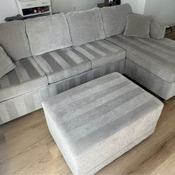 Couches + ottoman