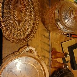 5pc Set Of Depression Glass